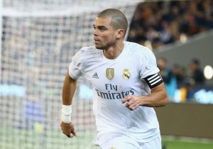 Pepe se lesiona con el Real Madrid