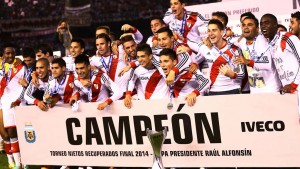 River Plate campeón de la Copa Libertadores