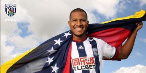Salomón Rondón ya es jugador del West Bromwich Albion