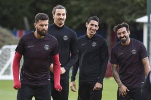 Ángel di María entrena PSG