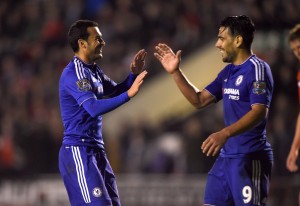 Falcao en el Chelsea