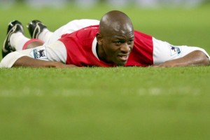 Diaby con Arsenal