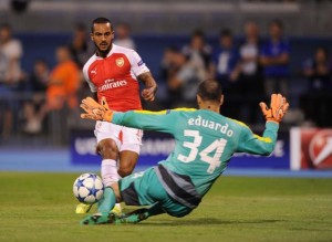 Ospina fue titular en la derrota del Arsenal ante Olympiakos por Champions