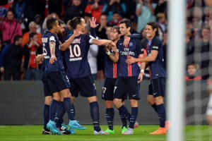 PSG derrotó 3-0 al Guingamp y es líder absoluto de la Ligue 1
