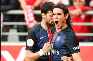 Cavani fue el salvador del PSG en el empate ante el Reims por la Ligue 1