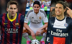 Los latinoamericanos en Champions League