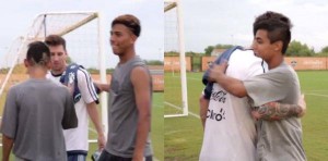 El gran gesto de Messi con los juveniles del Houston Dynamo