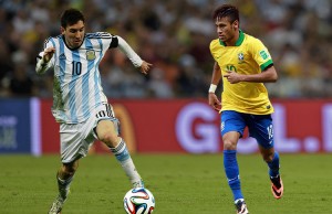 Neymar y Messi