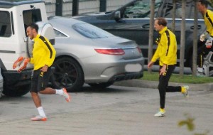aquí La apuesta de Aubameyang y su entrenador Thomas Tuchel
