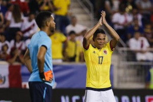 El gol de Carlos Bacca que abrió el marcador a favor de Colombia