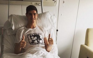 Courtois estará de baja por cuatro meses