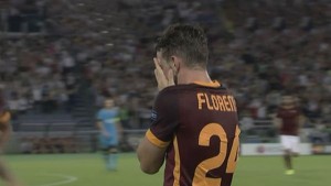 Golazo de Florenzi desde mitad de cancha al Barcelona