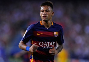 Neymar con Barcelona