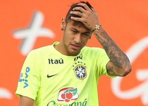 El castigo a Neymar tras errar un gol en entrenamiento