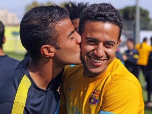 Cariñoso mensaje de Thiago a su hermano Rafinha