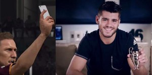 El tráiler oficial del PES2016. Álvaro Morata y Francesco Totti, protagonistas: