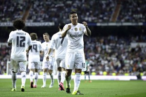 James Rodríguez en el Real Madrid