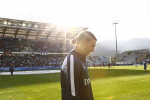 Zlatan Ibrahimovic en el PSG