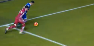 Error le Giménez le cuesta el triunfo al Atlético de Madrid