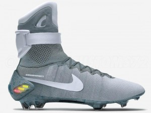 Diseñan botines nike a lo "Volver al Futuro"