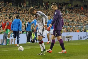 Mario Götze se lesionó en el partido ante Irlanda y será baja por los próximos tres meses.