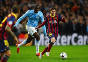 Yaya Touré: "Jugar con Messi es fantástico, pero contra Messi es fatal"