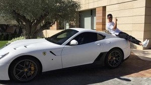 espectacular Ferrari 599 GTO Blanco, el nuevo juguete de cristiano Ronaldo