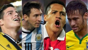 Las figuras de las selecciones en la Eliminatoria Suramericana