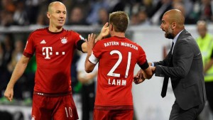 Lahm y Robben le enviaron un emotivo mensaje a Guardiola