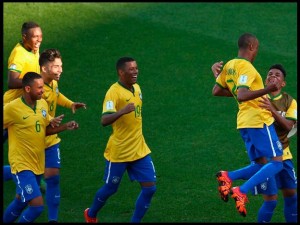 Golazo de tiro libre de Brasil ante Inglaterra en el Mundial Sub 17