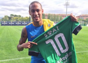 Neymar ¿Hincha de La Equidad?