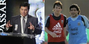 Pasarella: "Messi aun puede estar a la altura de Maradona, pues cuenta con el tiempo y talento suficiente"