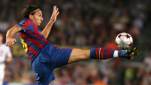Zlatan Ibrahimovic con Barcelona