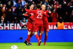 Bayern Munich se clasifica a octavos de la Champions League
