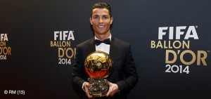 Cristiano Ronaldo, entre los tres finalistas al Balón de Oro 2015.