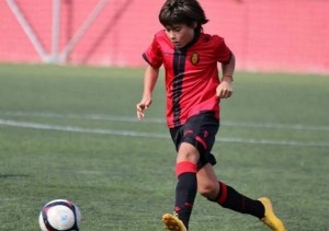 Luka Romero, niño mexicano considerado el nuevo Messi