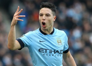 Samir Nasri, estará entre cuatro y seis meses de baja en Manchester City
