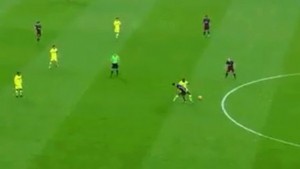 El 'Tiki-taka' de Iniesta y Busquets ante el Villareal