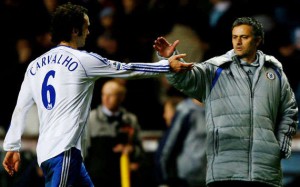 Ricardo Carvalho y Mourinho