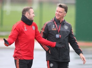 Rooney y van Gaal