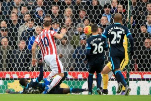 Manchester City perdió ante el Stoke