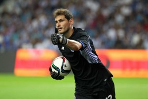 Iker Casillas con el Porto