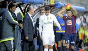 Benítez asegura que confía en James Rodríguez para su proyecto deportivo en el Real Madrid