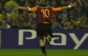 Totti recuerda el día en que fue aplaudido en el Bernabéu