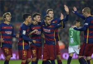 El Barcelona golea 6 a 1 al Villanovense. Mira todos los goles del partido
