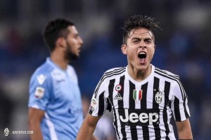 Otro gol de Dybala puso el 2-0 de la Juve ante Lazio en #SerieAxESPN, parcial al final del primer tiempo