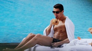disfrutando sus vacaciones en Miami...