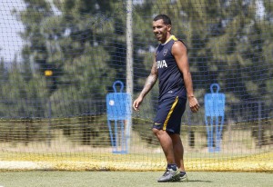 Carlos Tévez con Boca Juniors