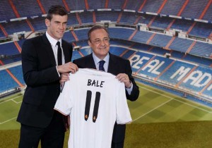 Real Madrid canceló más de 100 millones por el fichaje de Bale, siendo el fichaje más caro de la historia