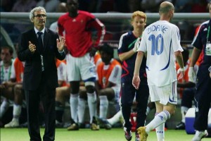 Domenech y Zidane